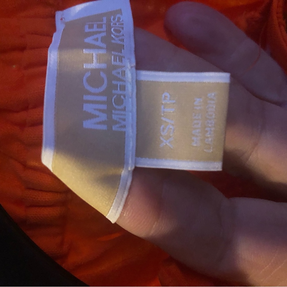 Michael Kors Women’s Orange Blouse - Brand New With Tags! Size XS